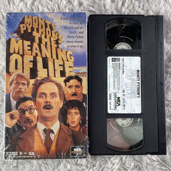 Monty Python's The Meaning of Life (VHS, 1983) Comedy - Picture 1 of 10